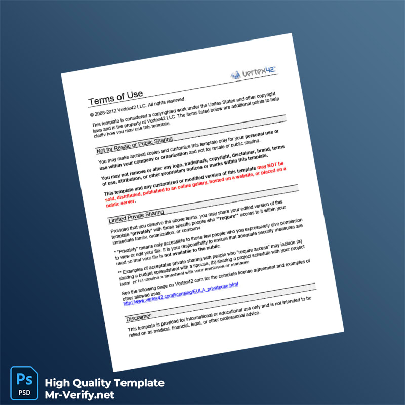 USA Vendor Company Invoice Template in Word and PDF formats page 3 USA Vendor Company Invoice Template in Word and PDF formats page 3
