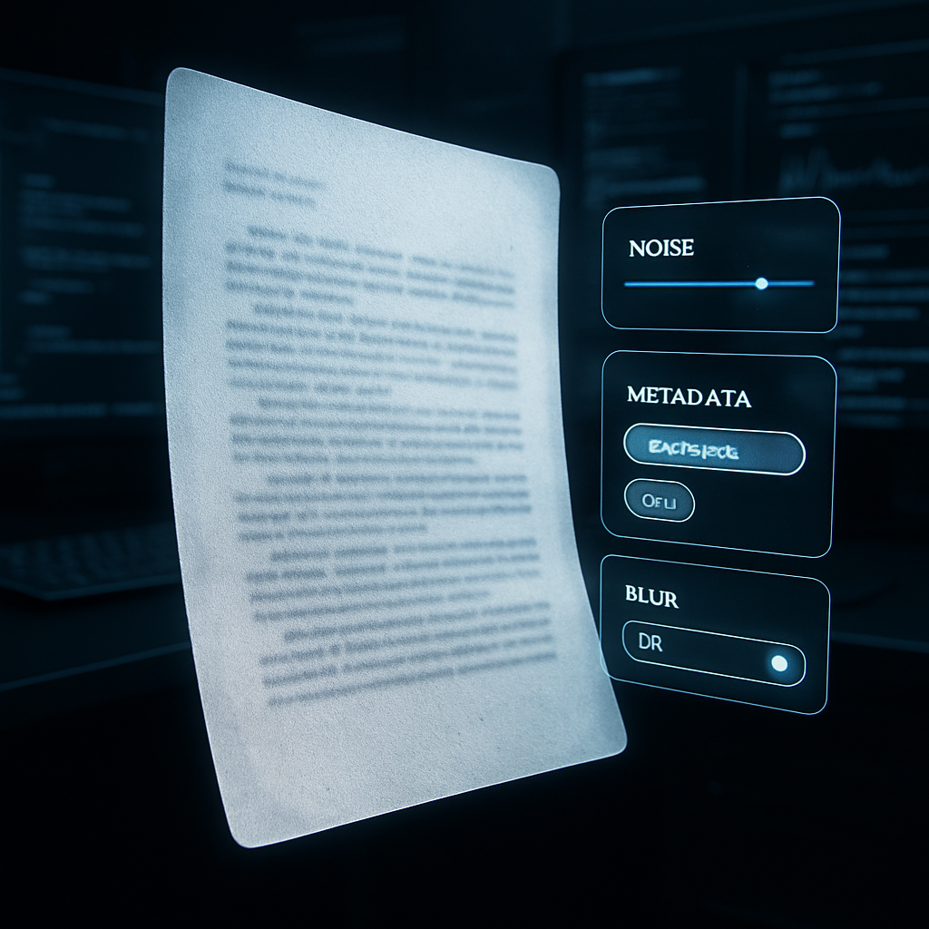 How to Make a Document Look Scanned Realistic Document Scan Effect Guide